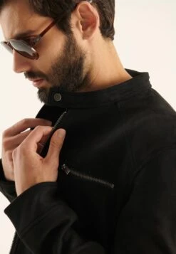 Pier One Chaqueta De Cuero Sintético - Black -Pier One Tienda c318a0e8153447d2817e0b0e74026954