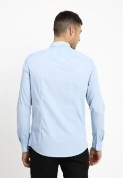 Pier One 2 Pack - Camisa Elegante - Light Blue/Dark Blue -Pier One Tienda c3bd0cfbcb9e44a7a5fc26812d74631f