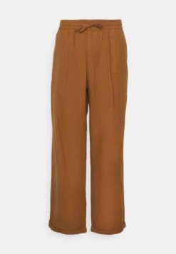 Pier One Drawcord Trousers Linen Blend - Pantalones - Brown -Pier One Tienda c4ae8584f74e4db6851401113131d1a0