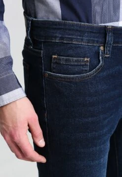 Pier One Basic - Vaqueros Rectos - Dark Blue Denim -Pier One Tienda cab4c5a817d8404784a40aa6e7e7d551