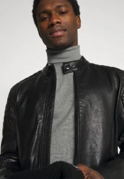 Pier One 2 Pack - Basic Turtleneck - Jersey De Punto - Black/Mottled Light Grey -Pier One Tienda cb94862188374c17a1924e8c374f3d1b