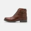 Pier One Leather - Botines Con Cordones - Brown 1 Pier One Leather - Botines Con Cordones - Brown -Pier One Tienda cc36912fd13c41d5bc50a6bc7214b455
