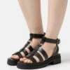 Pier One Leather - Sandalias - Black 2 Pier One Leather - Sandalias - Black -Pier One Tienda cf4ef6f0962544c1bf71654be592e09b