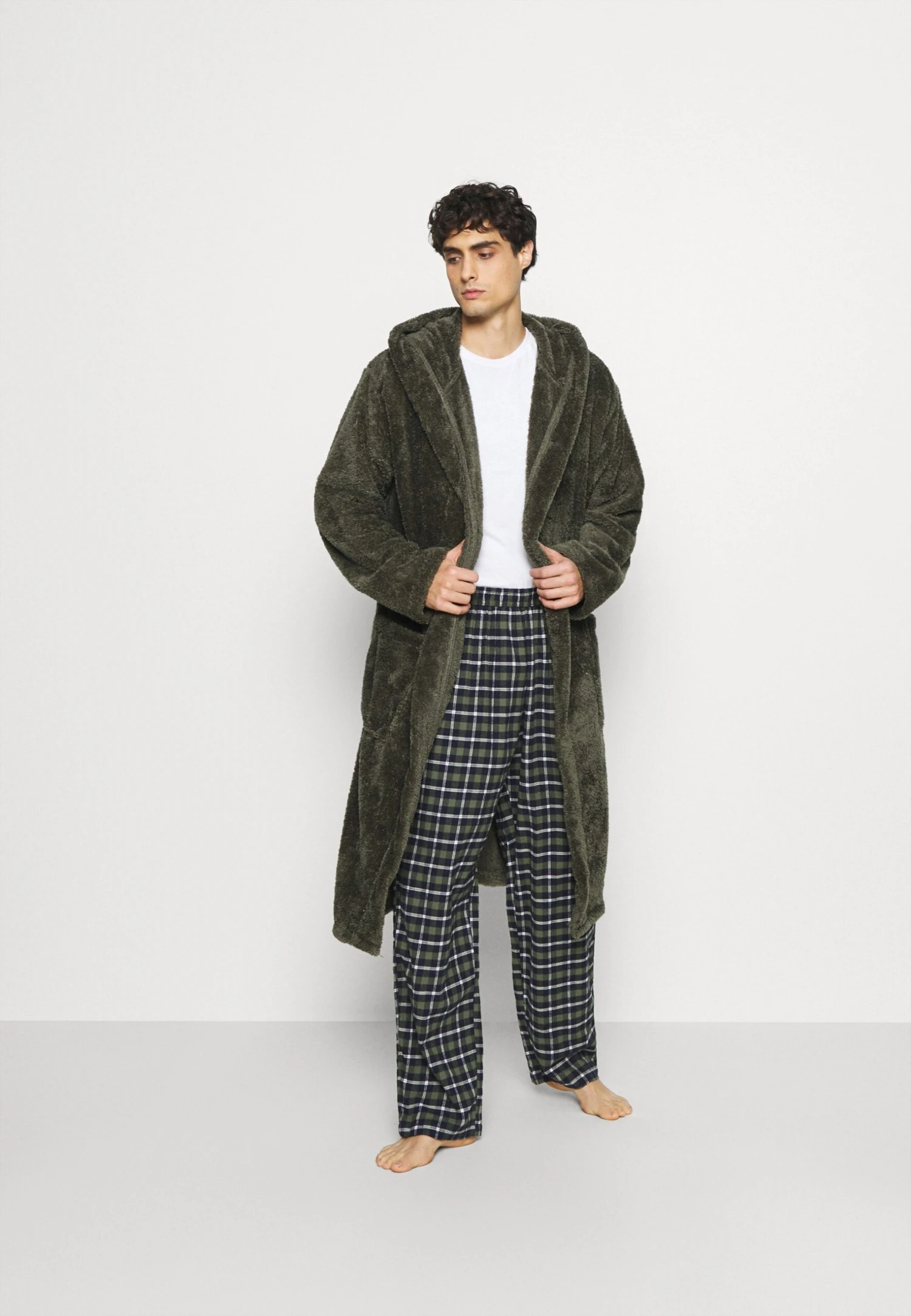 Pier One Albornoz - Khaki 4 Pier One Albornoz - Khaki - Imagen 2