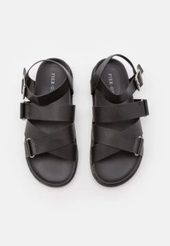 Pier One Unisex - Sandalias - Black -Pier One Tienda cfa1a932594a4711b3c49603ed200cce