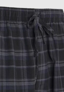 Pier One Pantalón De Pijama - Black/Blue -Pier One Tienda d1417b01382d4270a5d94f76a84eb3c1