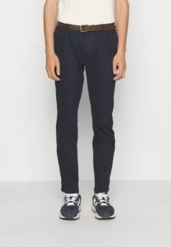 Pier One Pantalones Chinos - Dark Blue