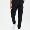 Pier One Cuffed Skinny Trouser- Pantalones Cargo - Black