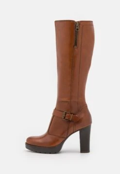 Pier One Leather- Botas De Tacón - Cognac -Pier One Tienda d76d5ab70d404f2bbfdc55b594d5c4be