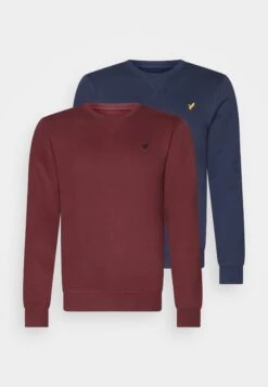 Pier One Sudadera - Dark Blue/Bordeaux