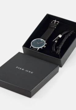 Pier One Set - Reloj - Black -Pier One Tienda e3698392312245d48955706d88c064dc