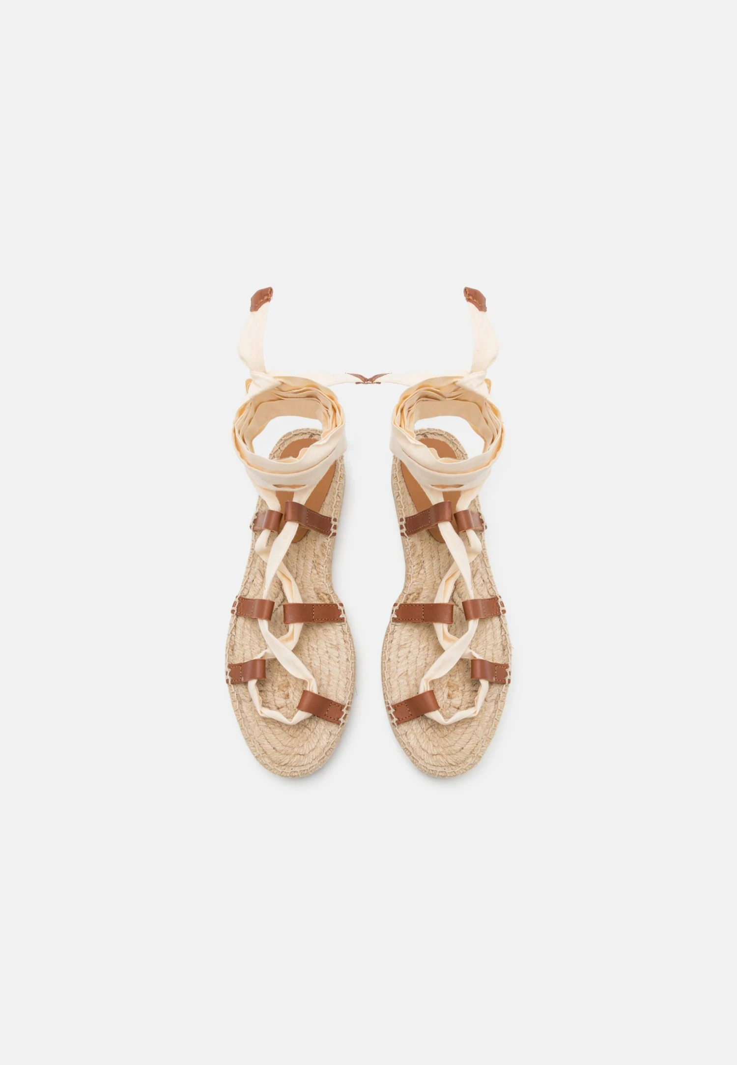 Pier One Leather - Sandalias Con Plataforma - 003 - Off-White 8 Pier One Leather - Sandalias Con Plataforma - 003 - Off-White - Imagen 6