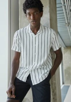 Pier One 2 Pack - Camisa - Black/White -Pier One Tienda e9850c2e54ca4eb6b01614842b047075