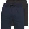 Pier One 2 Pack - Shorts - Dark Blue/Black -Pier One Tienda eee667fe5816453a9c270d93494b5613