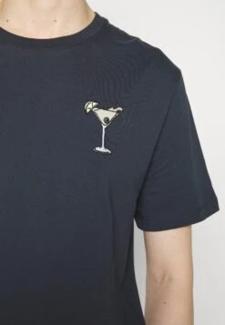 Pier One Cocktail Tee- Camiseta Estampada - 503 - Dark Blue -Pier One Tienda f4003dd8624b48549a344f3374008678