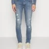 Pier One Vaqueros Pitillo - Dark Blue Denim -Pier One Tienda fd9d2abca1384608becd018d044b1dd8
