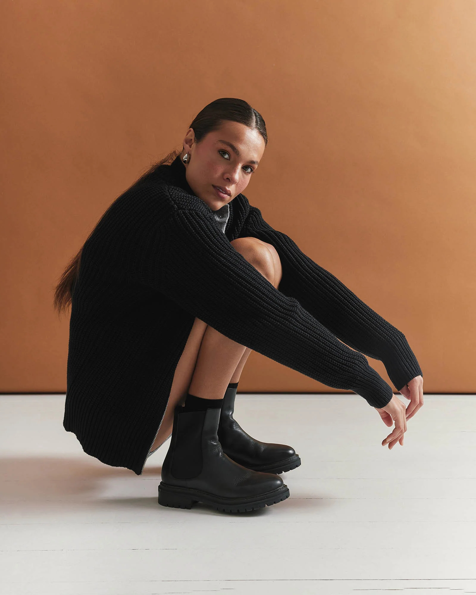 Pier One Tienda -Pier One Tienda WEB IG BloomBlackLeatherAnkleBoots2